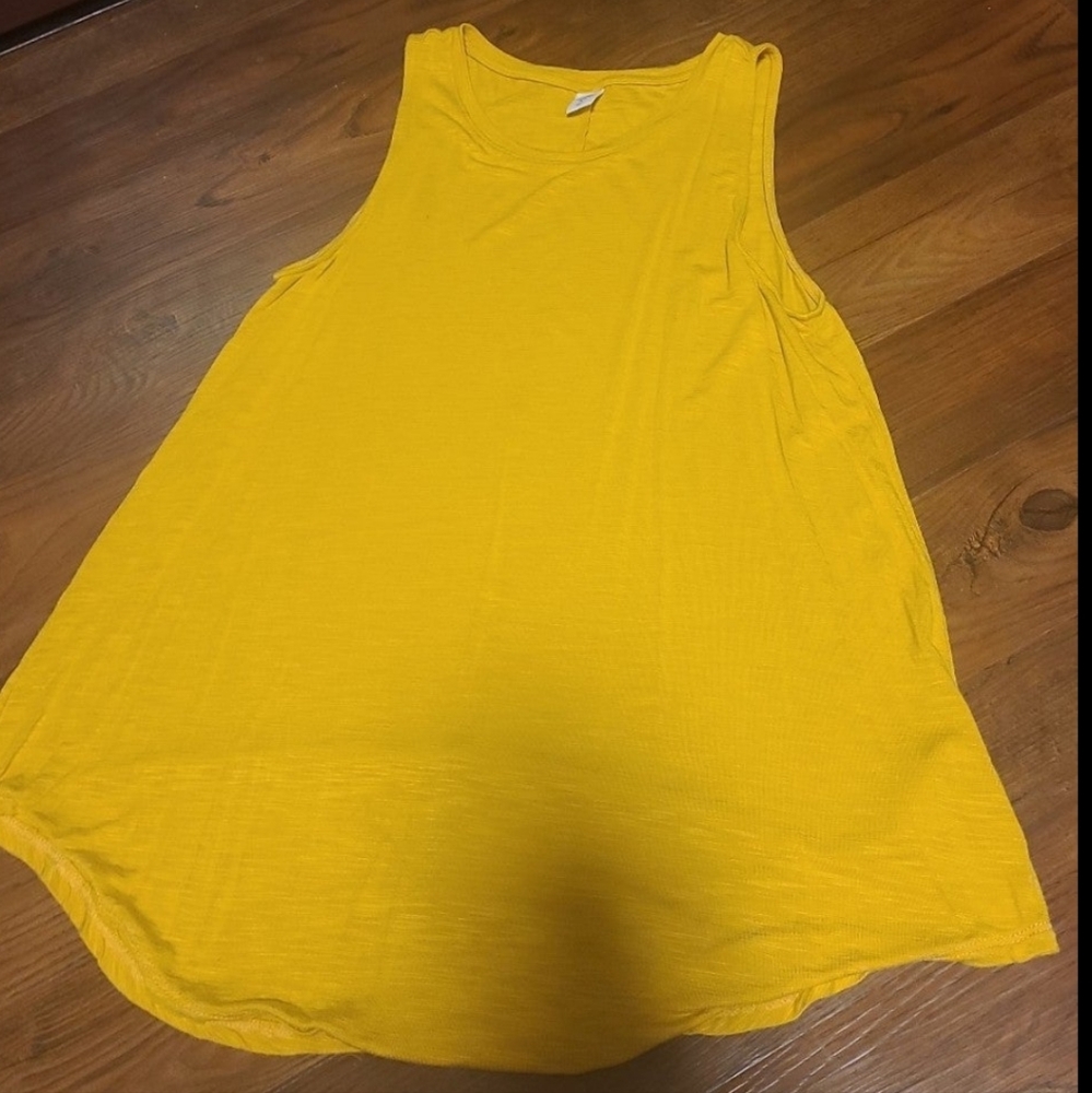 Sunflower Yellow Tank Top
